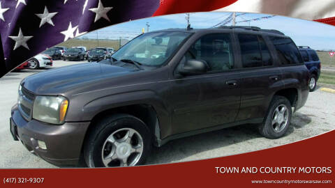 2008 Chevrolet TrailBlazer for sale at Town and Country Motors in Warsaw MO