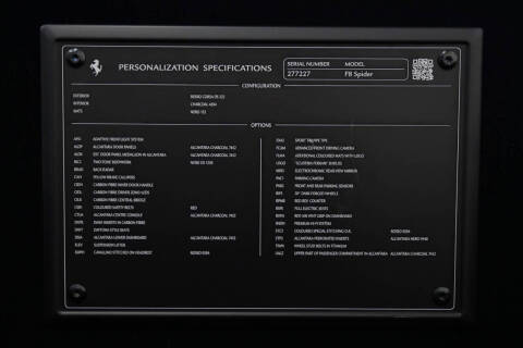 2022 Ferrari F8 Spider