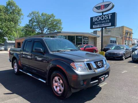 2012 Nissan Frontier for sale at BOOST AUTO SALES in Saint Louis MO