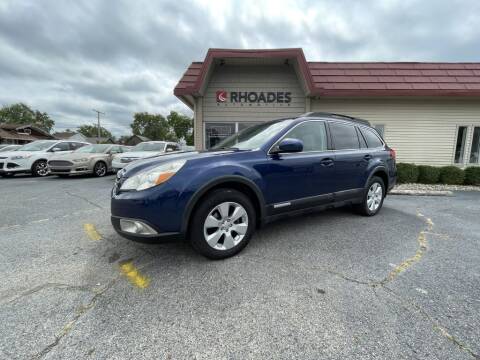 2010 Subaru Outback for sale at Rhoades Automotive Inc. in Columbia City IN