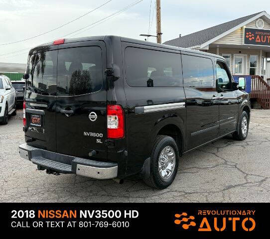 2018 Nissan NV 3500 HD SL