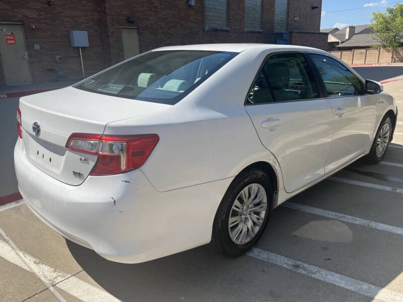 2012 Toyota Camry Hybrid LE
