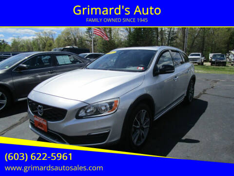 2017 Volvo V60 Cross Country for sale at Grimard's Auto in Hooksett NH