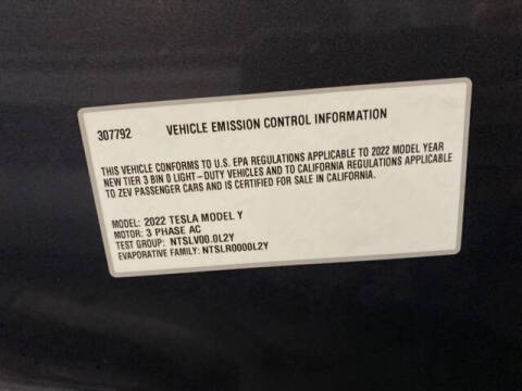 2022 Tesla Model Y Long Range