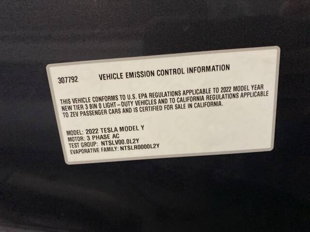 2022 Tesla Model Y Long Range