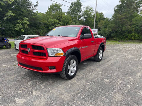 2012 RAM 1500 for sale at B & B GARAGE LLC in Catskill NY