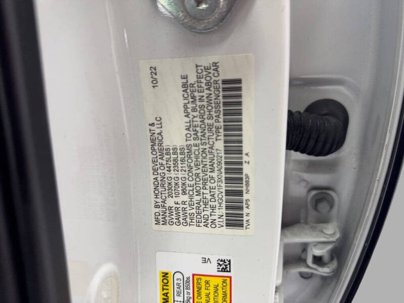 2022 Honda Accord Sport