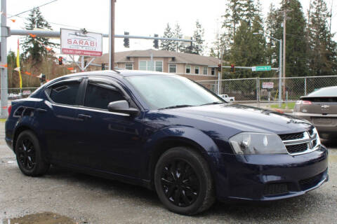 2013 Dodge Avenger for sale at Sarabi Auto Sale in Puyallup WA