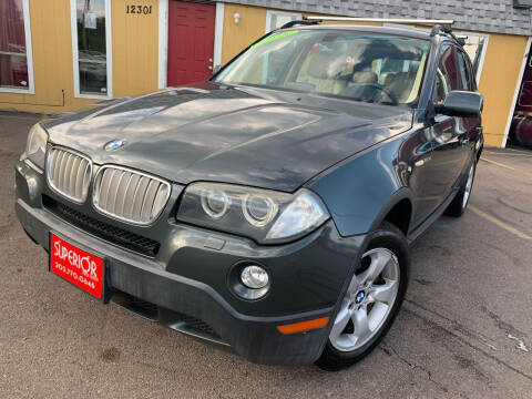 2008 BMW X3 for sale at Superior Auto Sales, LLC in Wheat Ridge CO