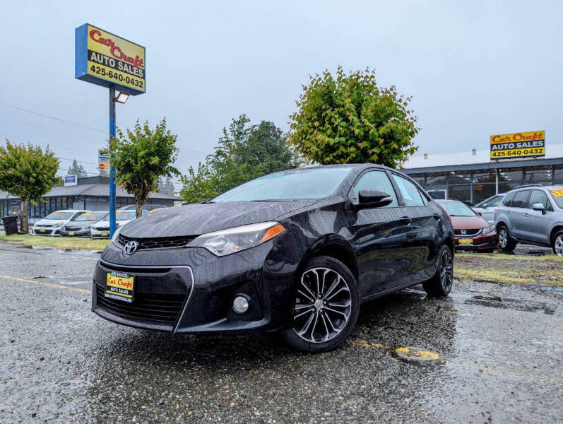 2015 Toyota Corolla for sale at Car Craft Auto Sales in Lynnwood WA