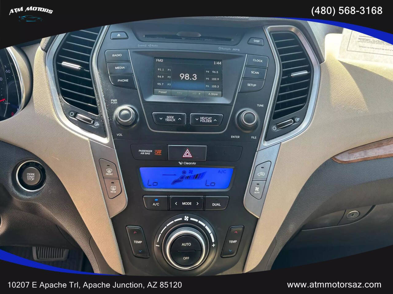 2014 Hyundai SANTA FE for sale at ATM MOTORS in Apache Junction, AZ