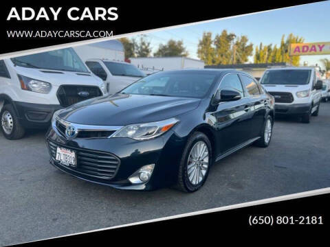 2015 Toyota Avalon Hybrid for sale at ADAY CARS in Redwood City CA
