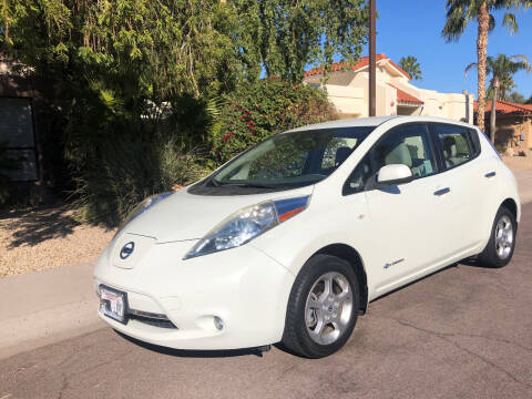 2012 Nissan LEAF for sale at Arizona Hybrid Cars in Scottsdale AZ