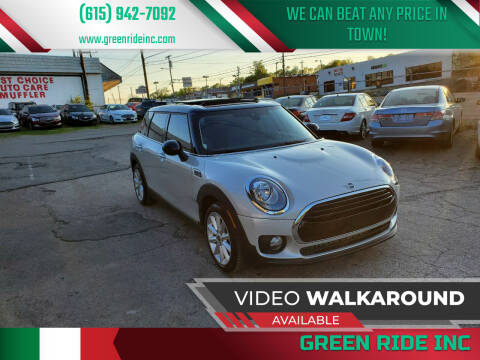 2019 MINI Clubman for sale at Green Ride Inc in Nashville TN