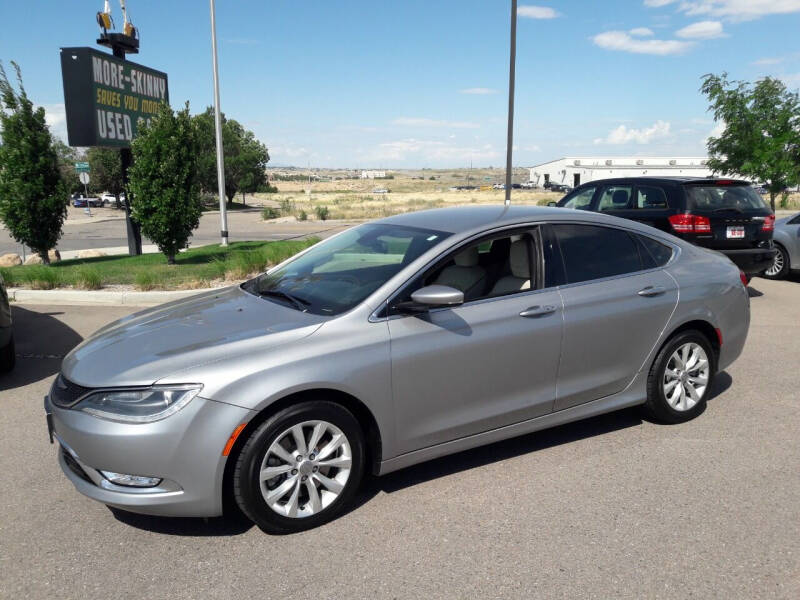 2015 Chrysler 200 for sale at More-Skinny Used Cars in Pueblo CO