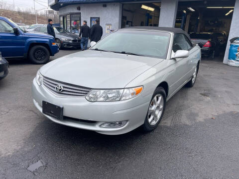 2002 Toyota Camry Solara for sale at Goodfellas Auto Sales LLC in Clifton NJ