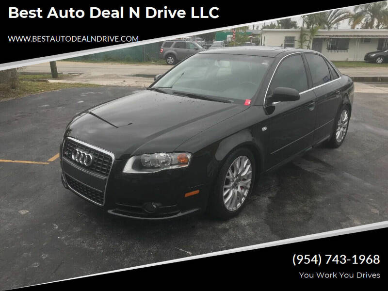 2008 Audi A4 for sale at Best Auto Deal N Drive in Hollywood FL