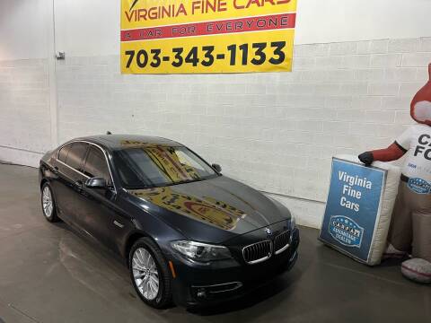 2014 BMW 5 Series for sale at Virginia Fine Cars in Chantilly VA