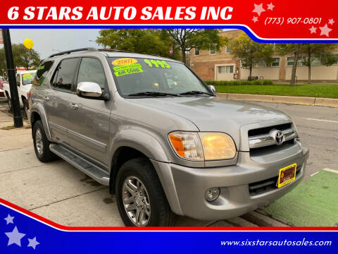 2007 Toyota Sequoia for sale at 6 STARS AUTO SALES INC in Chicago IL