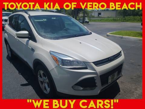 2014 Ford Escape for sale at PHIL SMITH AUTOMOTIVE GROUP - Toyota Kia of Vero Beach in Vero Beach FL
