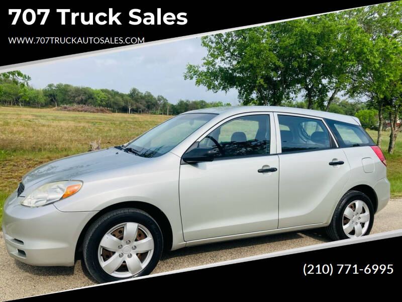 2003 Toyota Matrix for sale at BRACKEN MOTORS in San Antonio TX