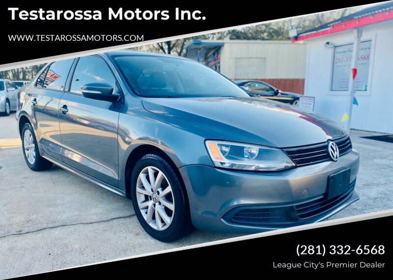 2011 Volkswagen Jetta for sale at Testarossa Motors Inc. in League City TX