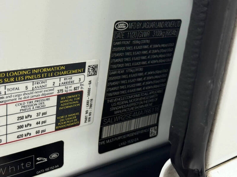 2021 Land Rover Range Rover Sport P525 HSE Dynamic