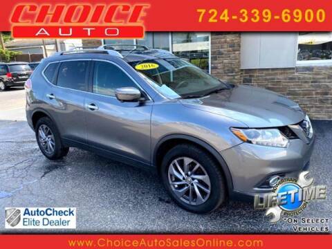 2016 Nissan Rogue for sale at CHOICE AUTO SALES in Murrysville PA