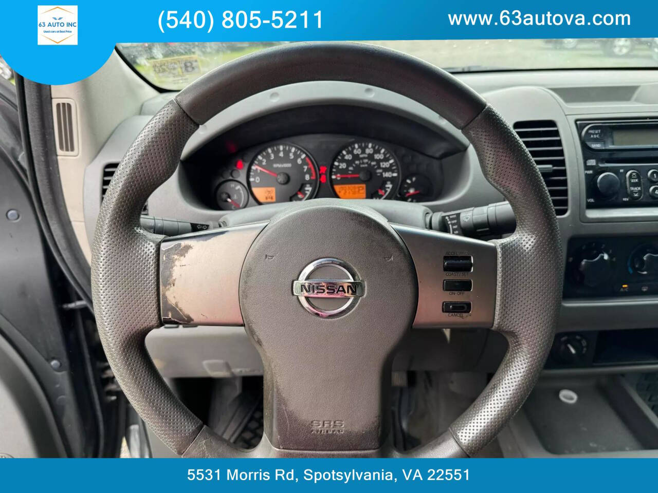 2007 Nissan Frontier for sale at 63 Auto Inc in Spotsylvania, VA