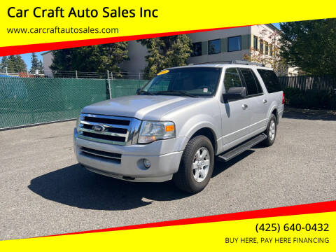 2010 Ford Expedition EL for sale at Car Craft Auto Sales Inc in Lynnwood WA