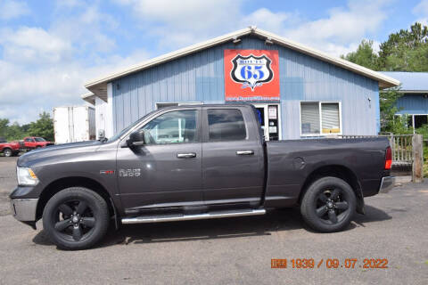 2014 RAM 1500 for sale at Route 65 Sales in Mora MN