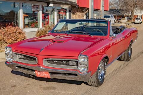 1966 Pontiac GTO for sale at CRUZ'N CLASSICS LLC - Classics in Spirit Lake IA
