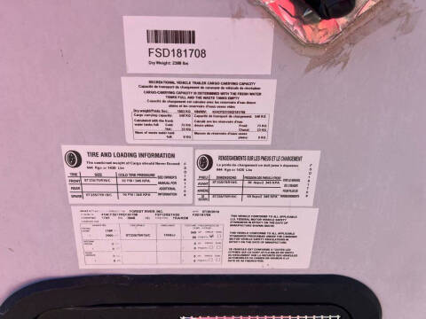 2019 Flagstaff Camping Trailer