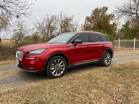 2020 Lincoln Corsair for sale at CAVENDER MOTORS in Van Alstyne TX