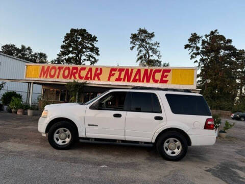 2008 Ford Expedition for sale at MOTOR CAR FINANCE in Houston TX