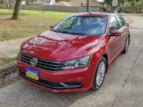 2016 Volkswagen Passat for sale at Amazon Autos in Houston TX