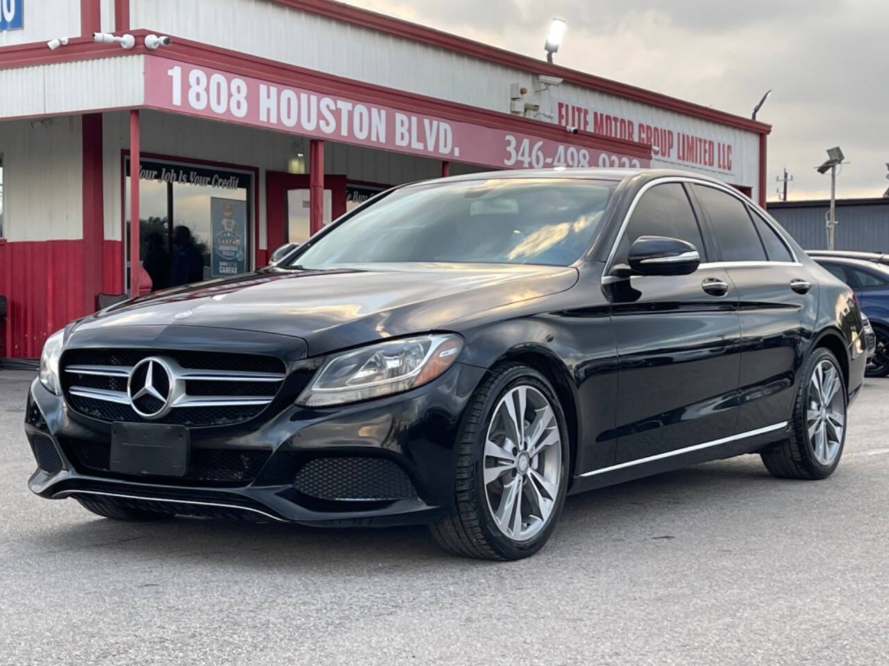 2015 Mercedes-Benz C-Class for sale at Elite Motor Group Limited in South Houston, TX