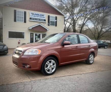 2011 Chevrolet Aveo for sale at Unique LA Motor Sales LLC in Byrnes Mill MO