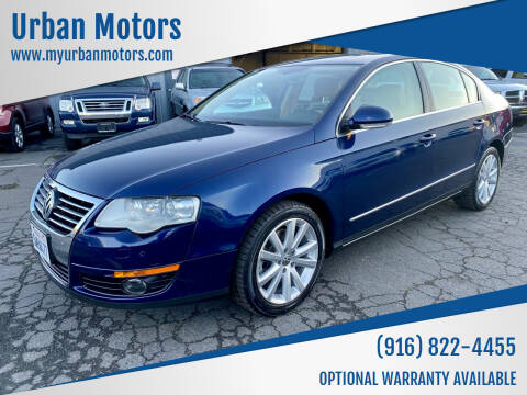 2006 Volkswagen Passat for sale at Urban Motors in Sacramento CA