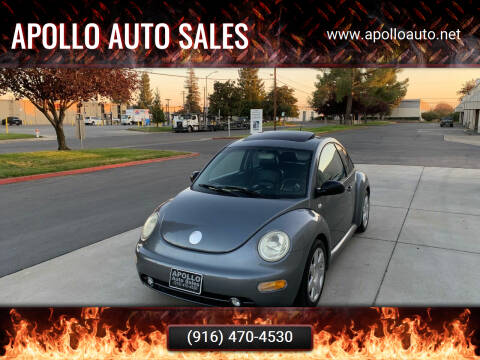 2003 Volkswagen New Beetle for sale at APOLLO AUTO SALES in Sacramento CA