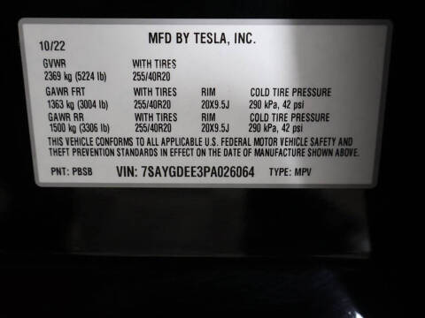 2023 Tesla Model Y Long Range