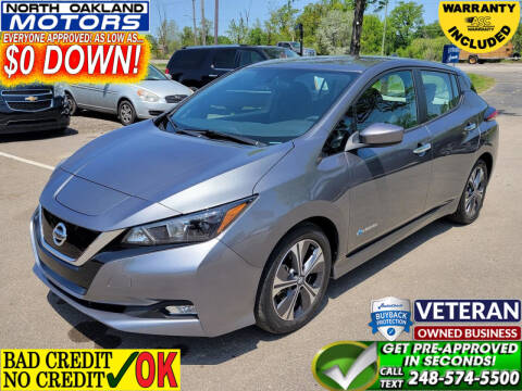 2018 Nissan LEAF for sale at North Oakland Motors in Waterford MI