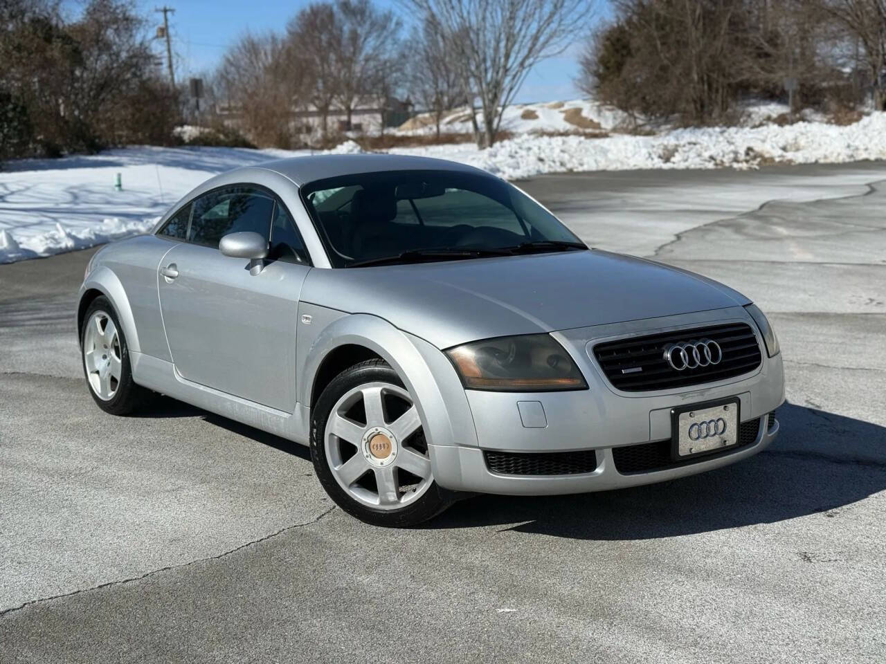 Silver 2000 Audi TT quattro AWD 2dr quattro Turbo Coupe 2