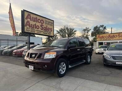 2013 Nissan Armada for sale at AUTCO AUTO SALES in Fresno CA