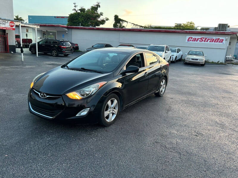 2012 Hyundai Elantra for sale at CARSTRADA in Hollywood FL