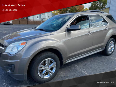 2011 Chevrolet Equinox for sale at E & A Auto Sales in Warren OH