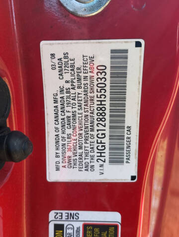 2008 Honda Civic EX