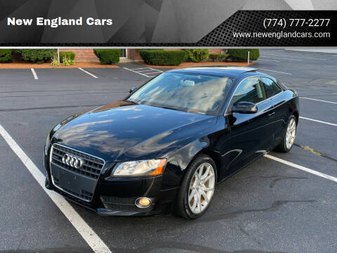 2011 Audi A5 for sale at New England Cars in Attleboro MA