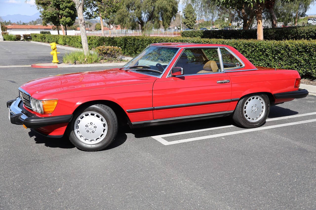 1987 Mercedes-Benz 560-Class for sale at DE AUTOS INC in San Juan Capistrano, CA