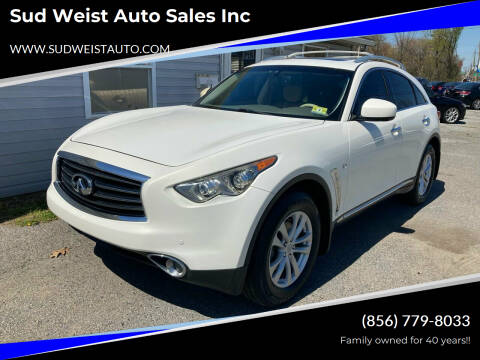 2014 Infiniti QX70 for sale at Sud Weist Auto Sales Inc in Maple Shade NJ